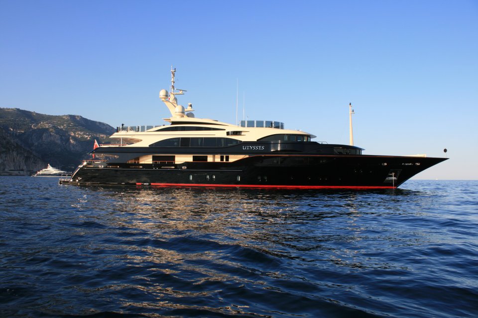 superyacht in Sydney